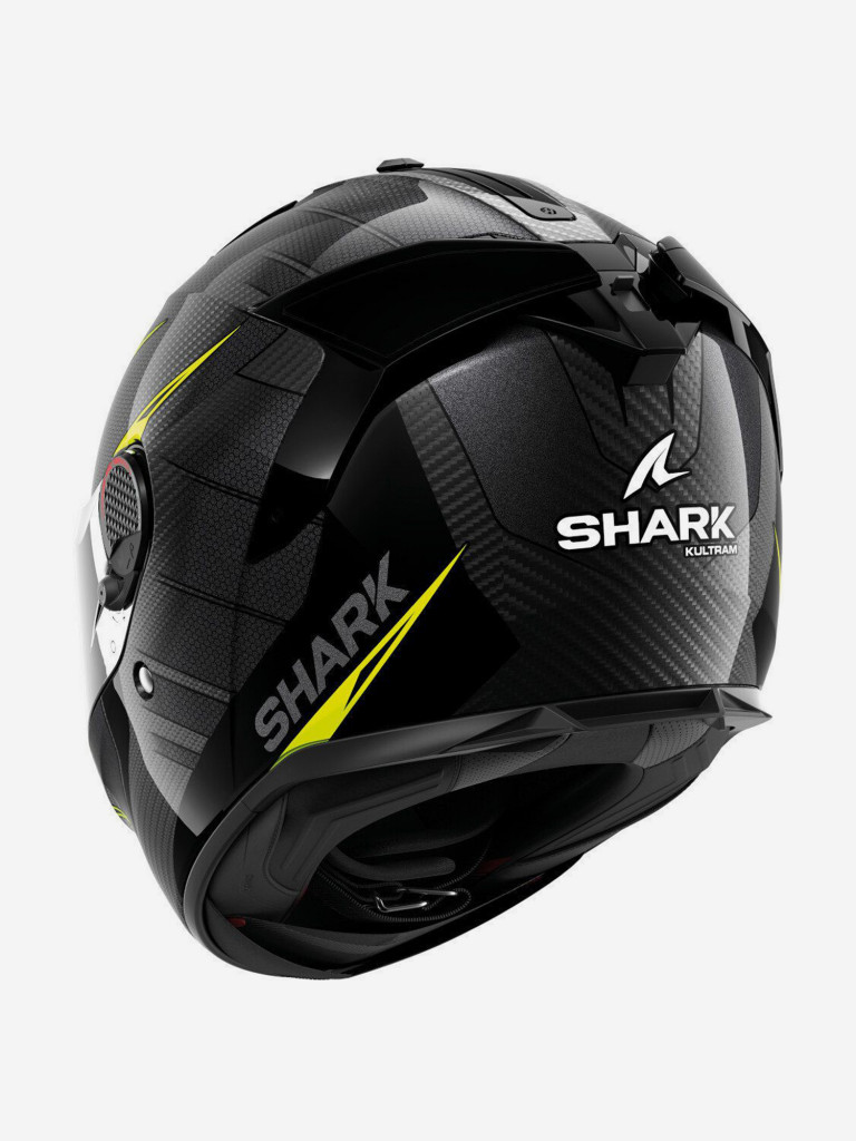 Мотошлем интеграл Shark SPARTAN GT PRO KULTRAM CARBON Black/Yellow