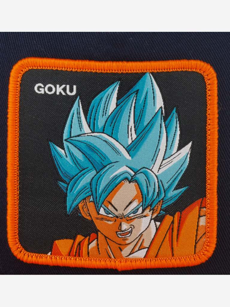 Бейсболка с прямым козырьком CAPSLAB CL/DBS3/1/CASF/SA2 Dragon Ball Goku (синий)