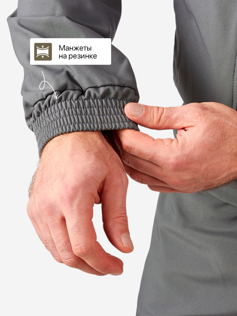 Костюм демисезонный для охоты и рыбалки, ORION Active, Барс, графит