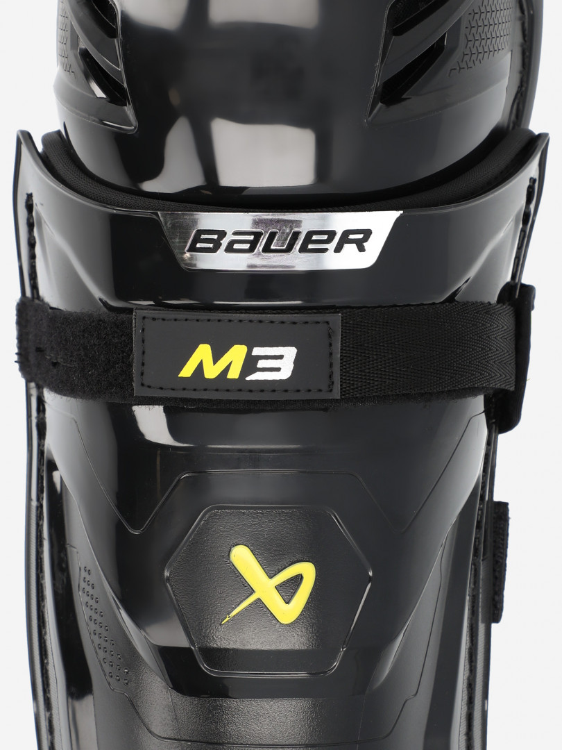 Щитки хоккейные детские Bauer Supreme M3 INT 29670500299 Черный, фото 3