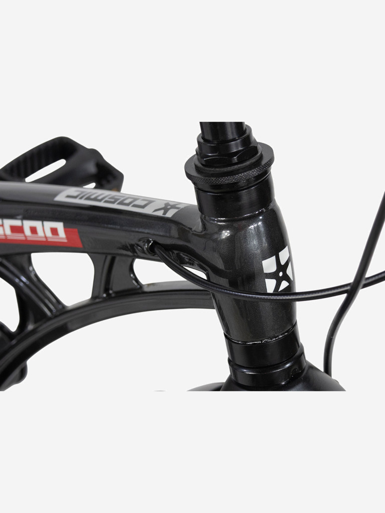 Велосипед детский Maxiscoo COSMIC Deluxe Plus 14'' черный глянцевый, 2026