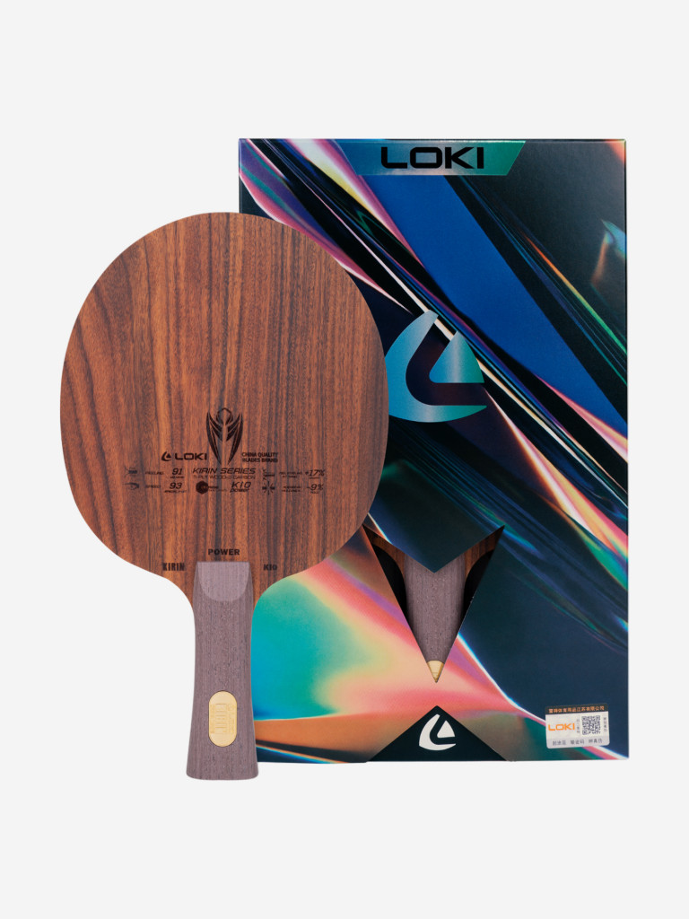 Основание ракетки для настольного тенниса LOKI K10 OFF+, (не важен пол и возраст)