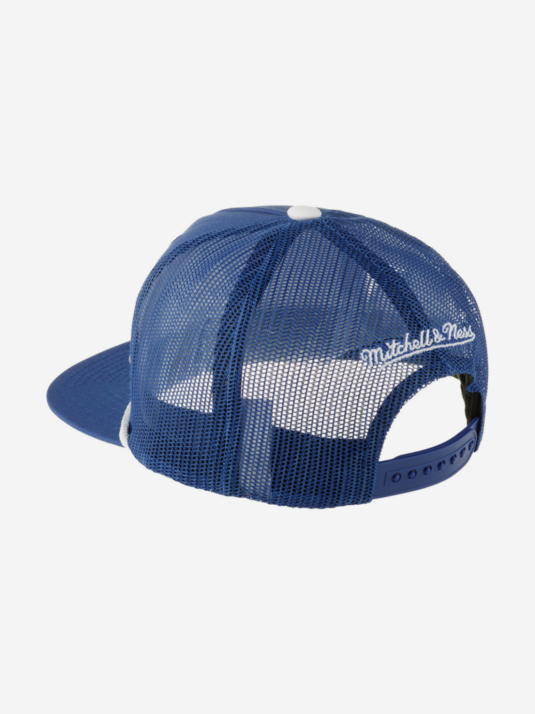 Бейсболка с прямым козырьком MITCHELL NESS HT8224-TMLBLUE Toronto Maple Leafs NHL (синий)