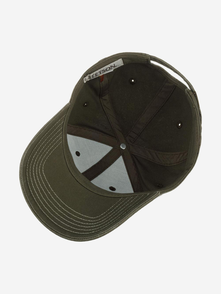 Бейсболка STETSON 7721110 BASEBALL CAP COTTON (оливковый)