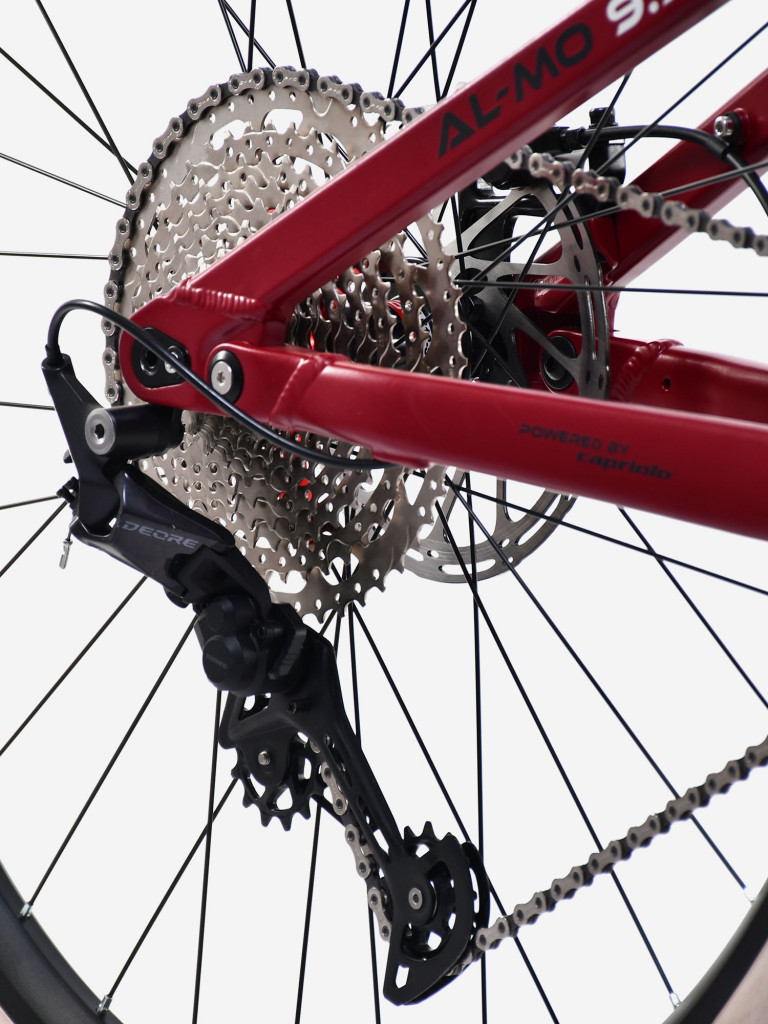 Велосипед CAPRIOLO MTB ALL MO 9.7 (1 X 12), рама алюминий 16'', колёса 29'' (красный)