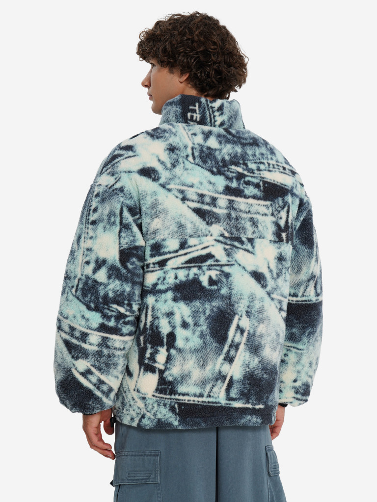 Пуховик мужской двусторонний оверсайз Termit