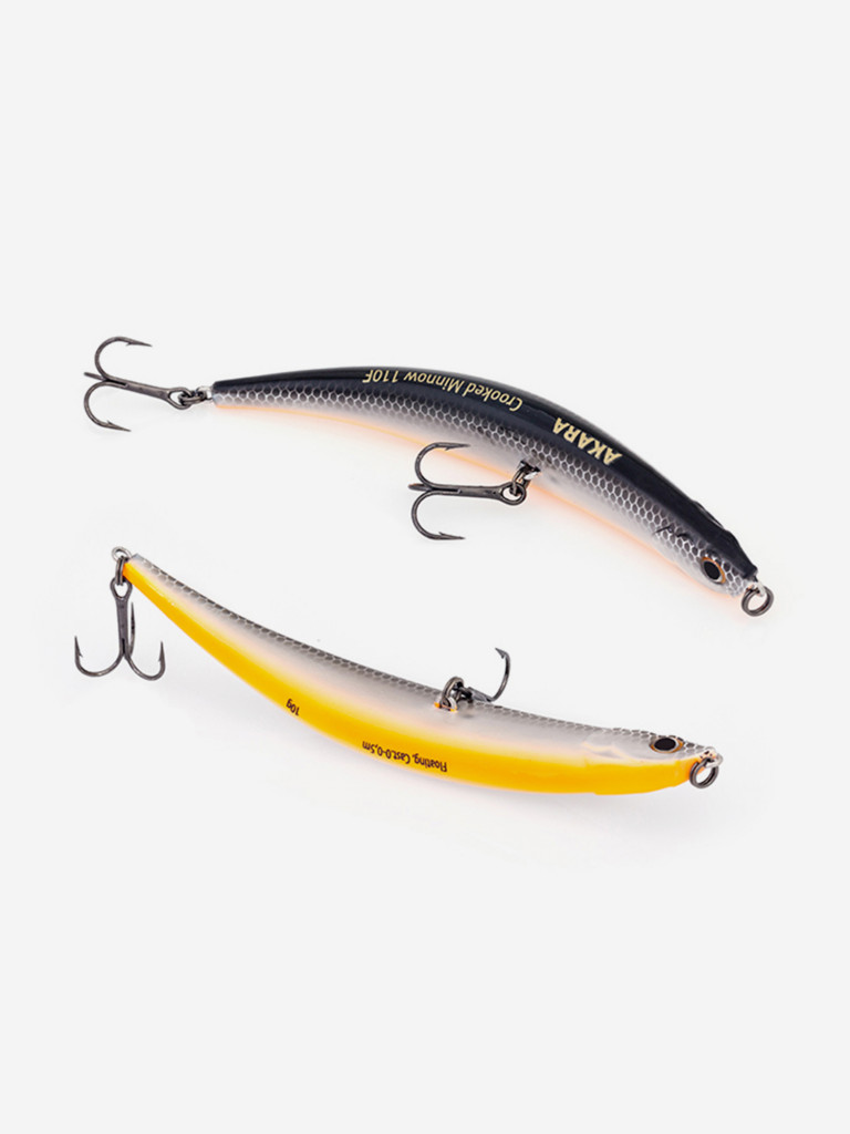 Воблер Akara Crooked Minnow 110F 10 гр. (5/14 oz 4,3 in) A9