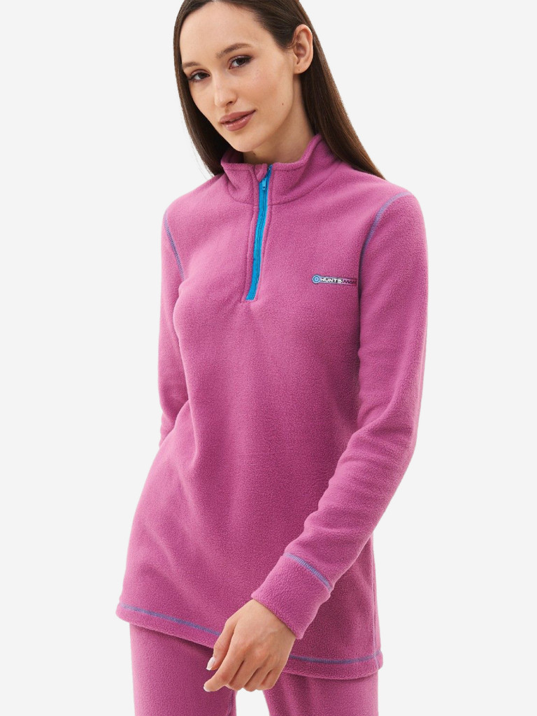 Термобелье HUNTSMAN Thermoline ZIP женское на молнии флисовое второго слоя для охоты и рыбалки