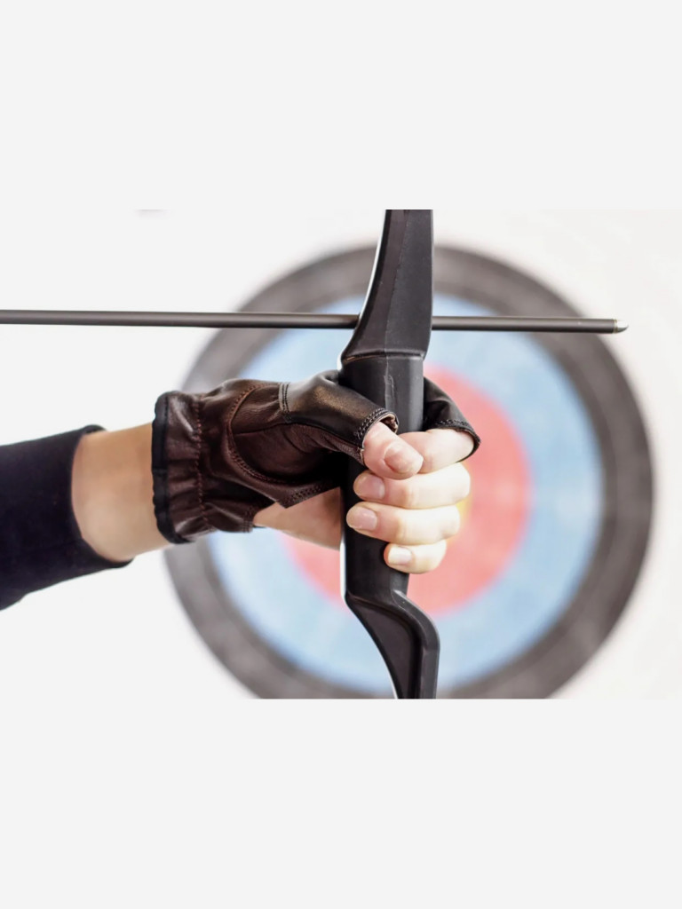 Перчатка для упора Centershot (кожа) XL