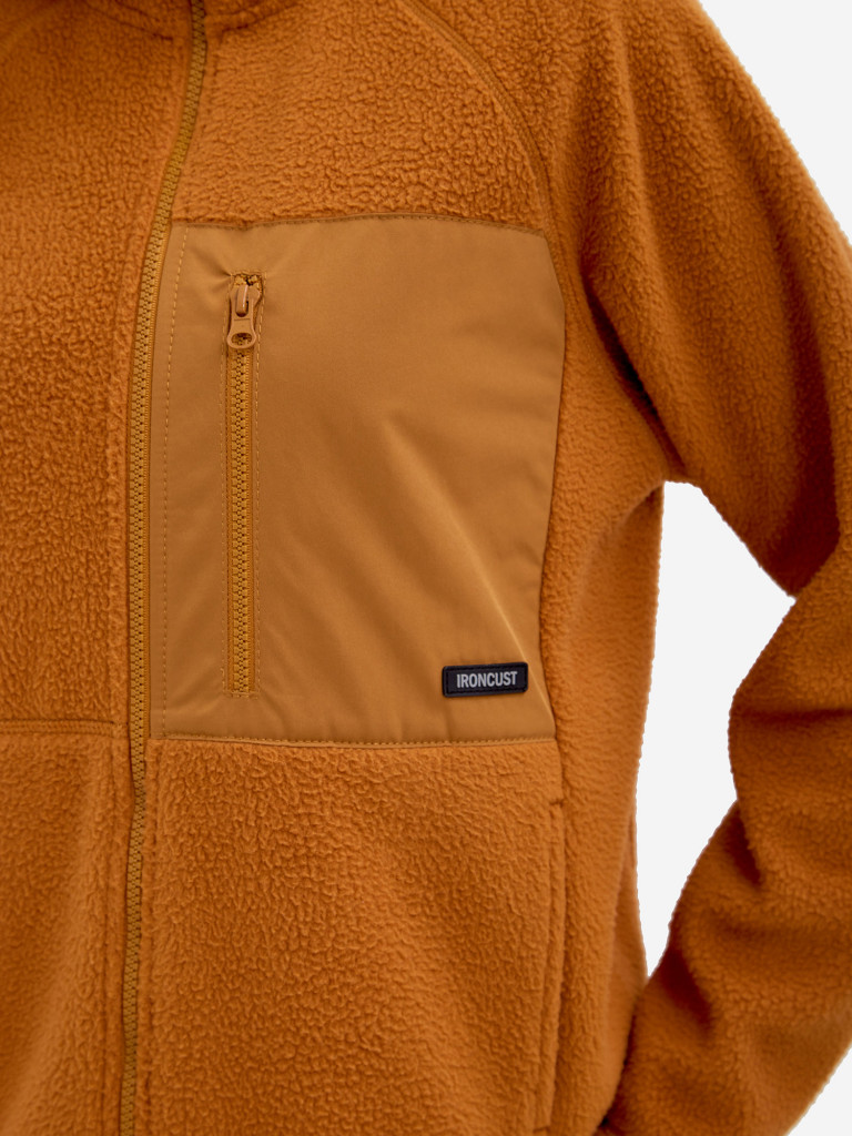 Толстовка теплая на молнии плюшевая кофта IRONCUST