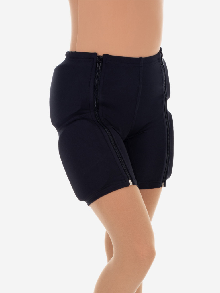 Шорты защитные для фигурного катания Кристалсспорт (защита таза)