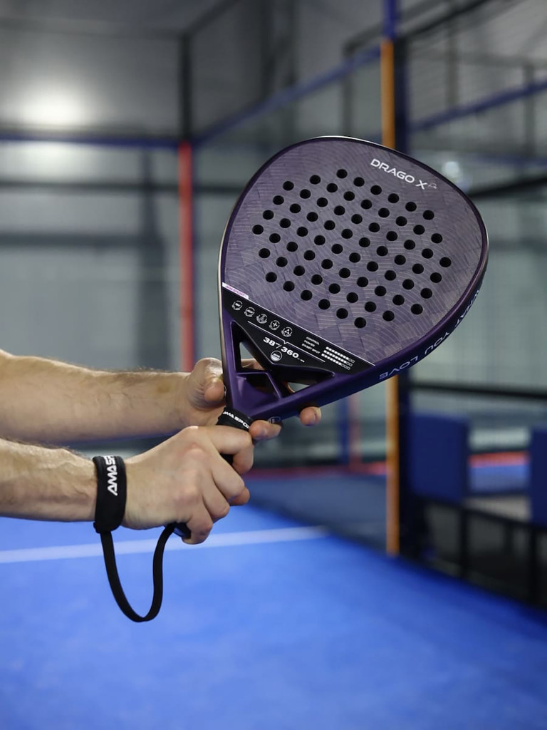 Ракетка для падел-тенниса AMA, форма - бриллиант, баланс - нейтральный