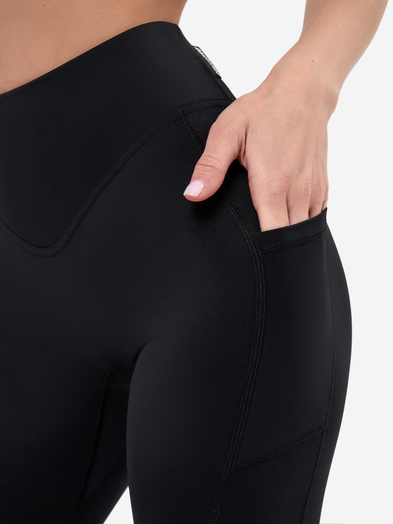 Легинсы женские с карманами Bona Fide: Bona Tights "Black"