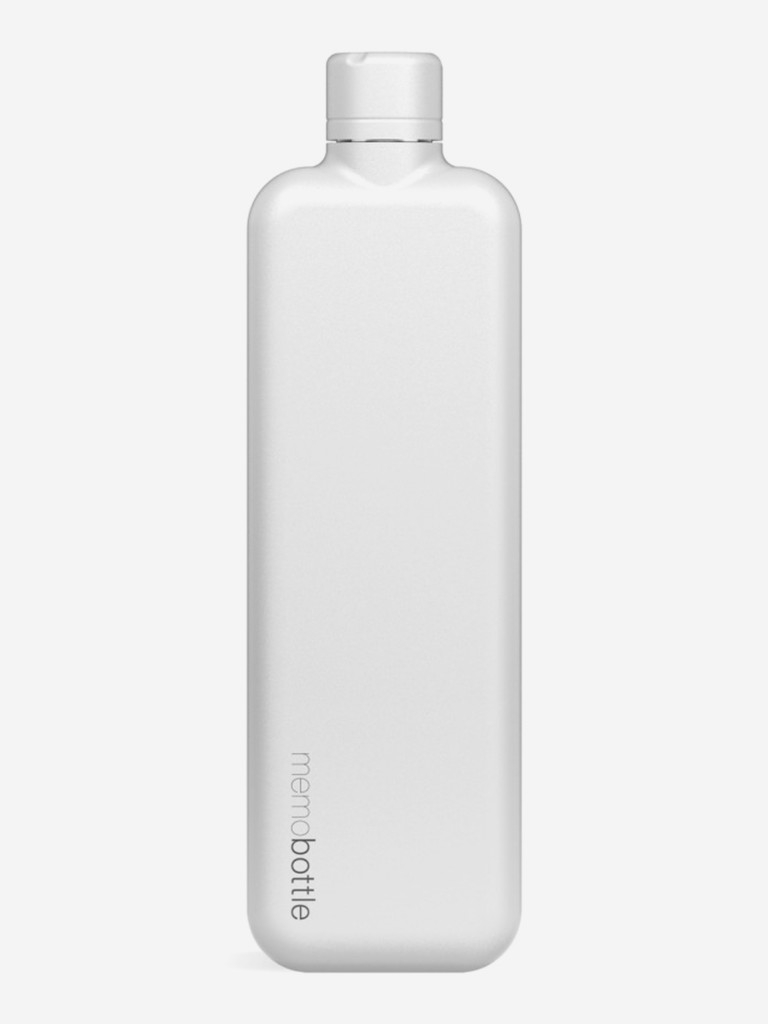 Бутылка из нержавеющей стали Memobottle SLIM, белый