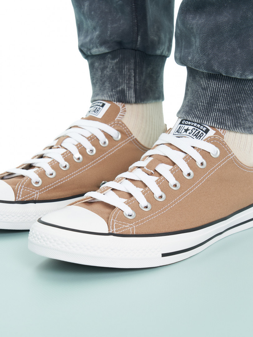 фото Кеды мужские converse chuck taylor all star, коричневый