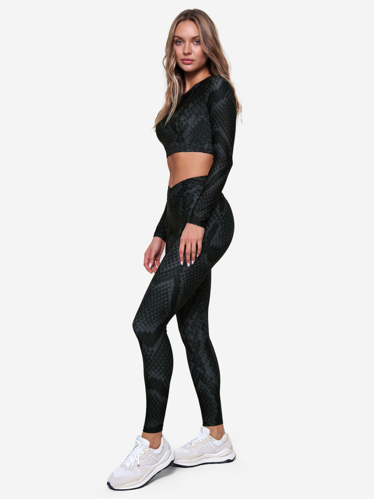 Легинсы женские спортивные BARKA, лосины для спорта, тайтсы