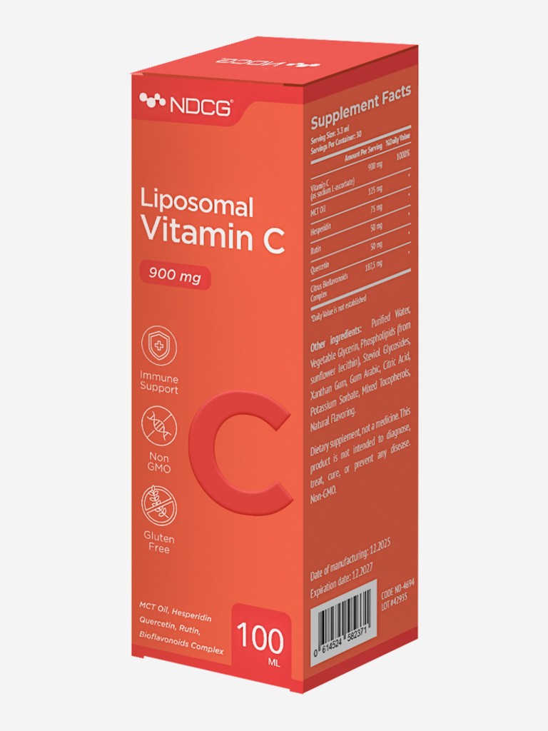 Липосомальный витамин С Liposomal Vitamin C NDCG, 100 мл