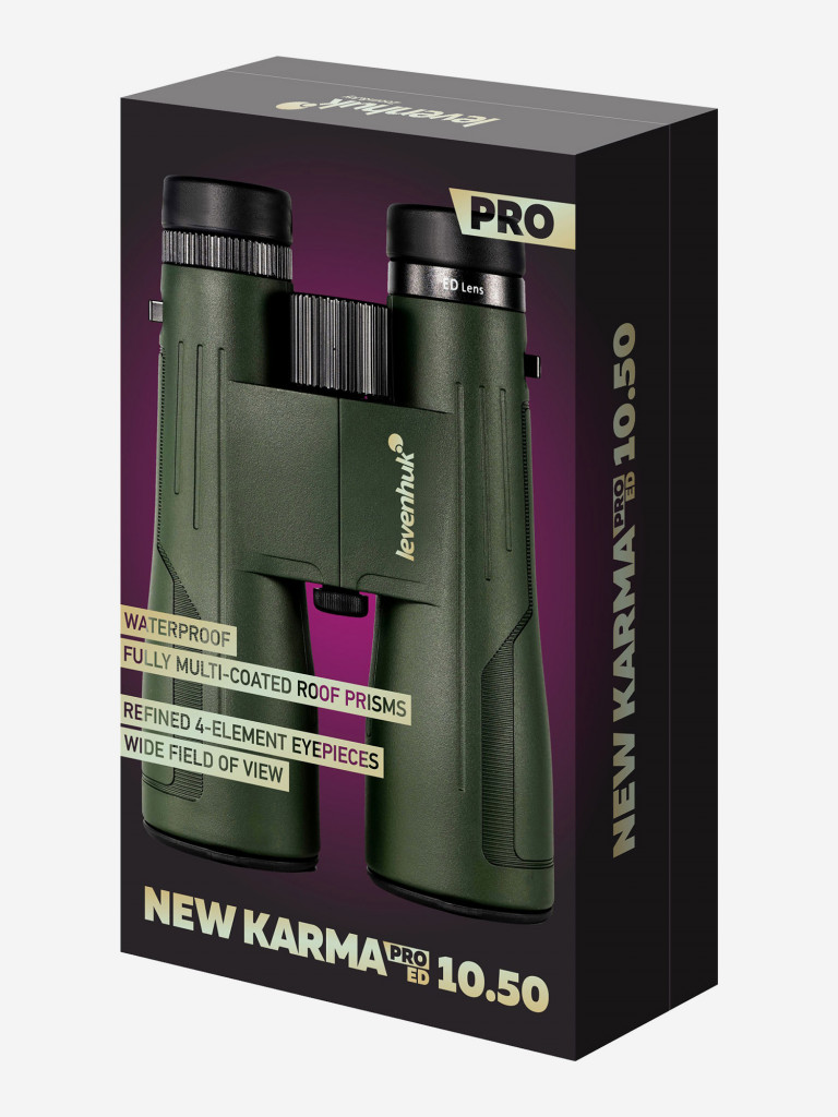 Бинокль Levenhuk New Karma PRO ED 10x50