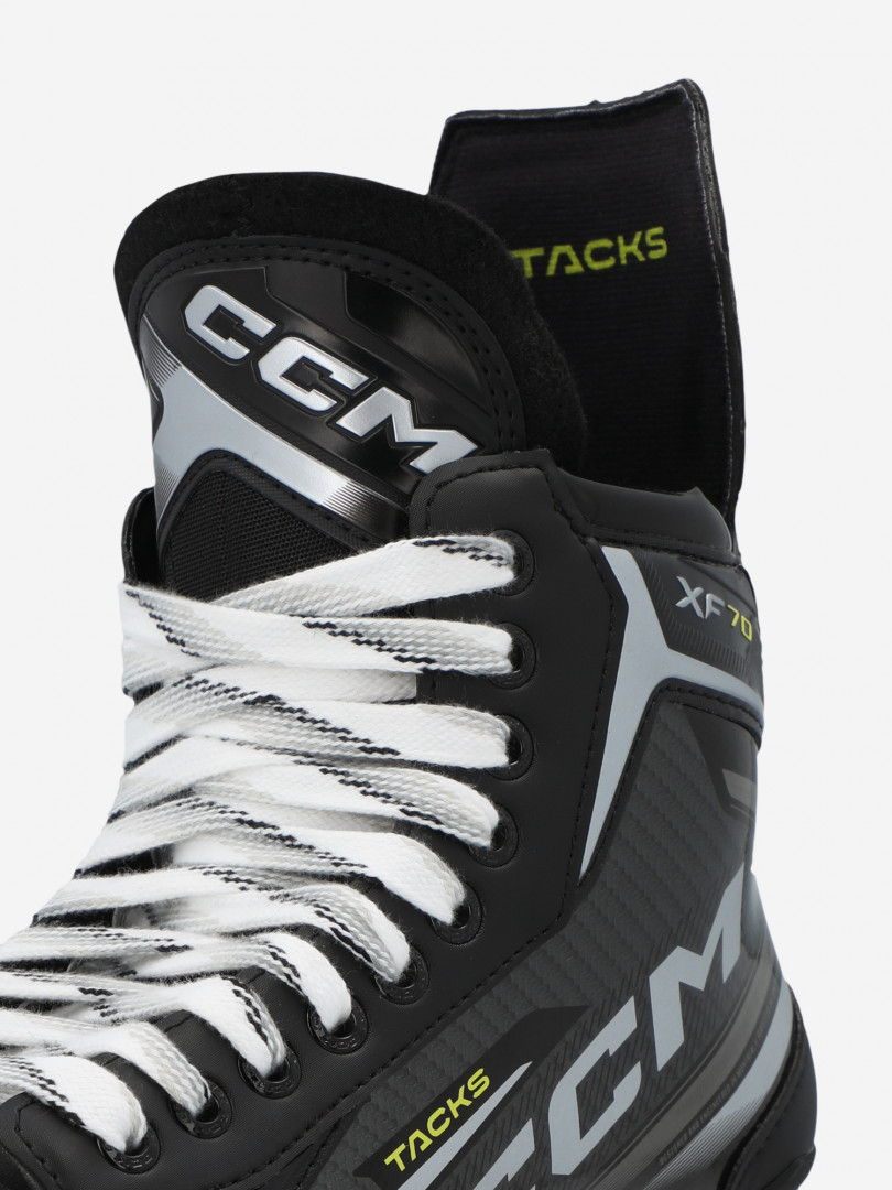 Коньки хоккейные детские CCM Tacks XF 70 INT 31568690299 Черный, размер 39.5,40,38,36.5,37.5, фото 3