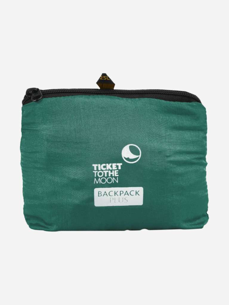 Рюкзак TICKET TO THE MOON Backpack Plus 25L, Petrol green