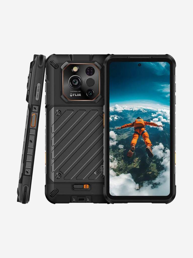 Смартфон RugOne Xever 7 Pro 12+512 Black, 6.67“, FHD+, MTK 7025, And15, 50+64+50, 32MP, ThermoVue, IP69K, 5550mAh