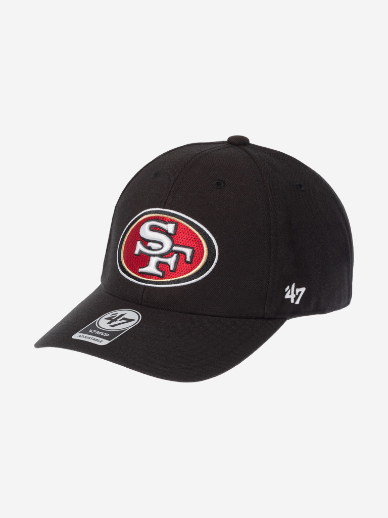Бейсболка 47 BRAND F-MVPSP27WBP-BKH San Francisco 49ers NFL