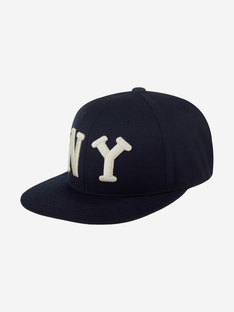 Бейсболка с прямым козырьком AMERICAN NEEDLE 21006B-NBY New York Black Yankees Archive 400 NL (синий)