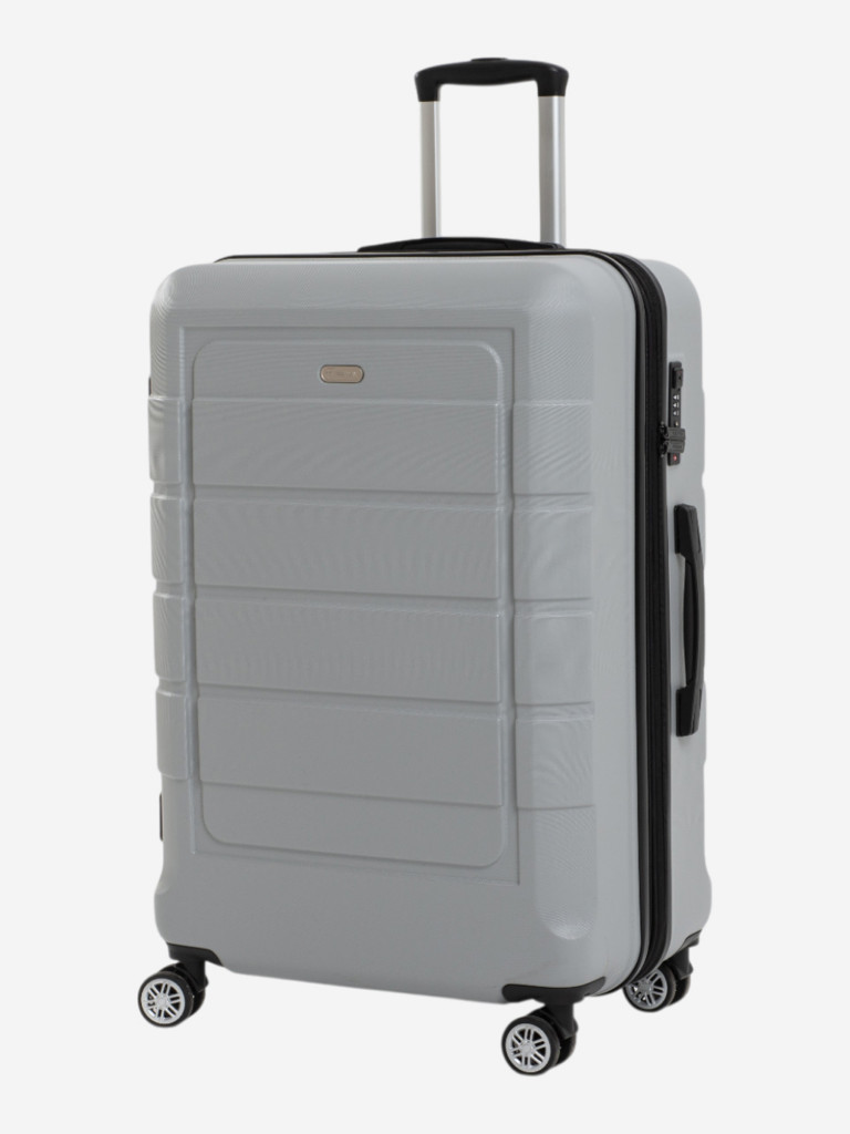 Чемодан ручная кладь S серый Feelway