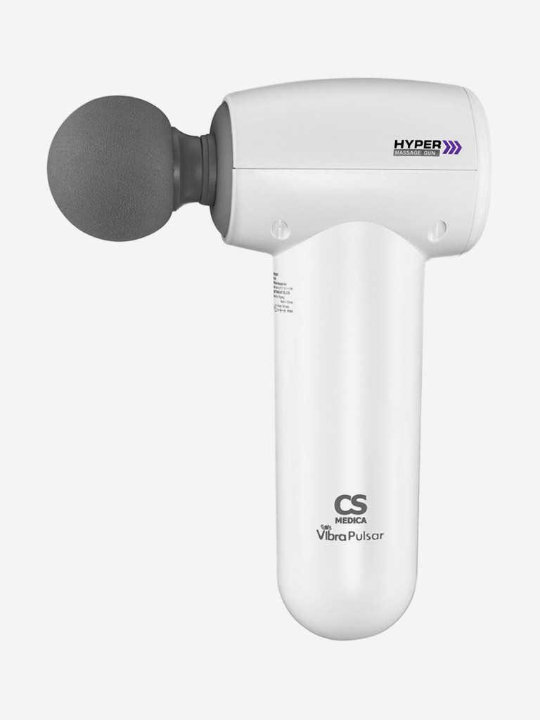 Массажер перкуссионный для ног, шеи, спины CS MedicaMassage Gun CS-v10 HYPER White
