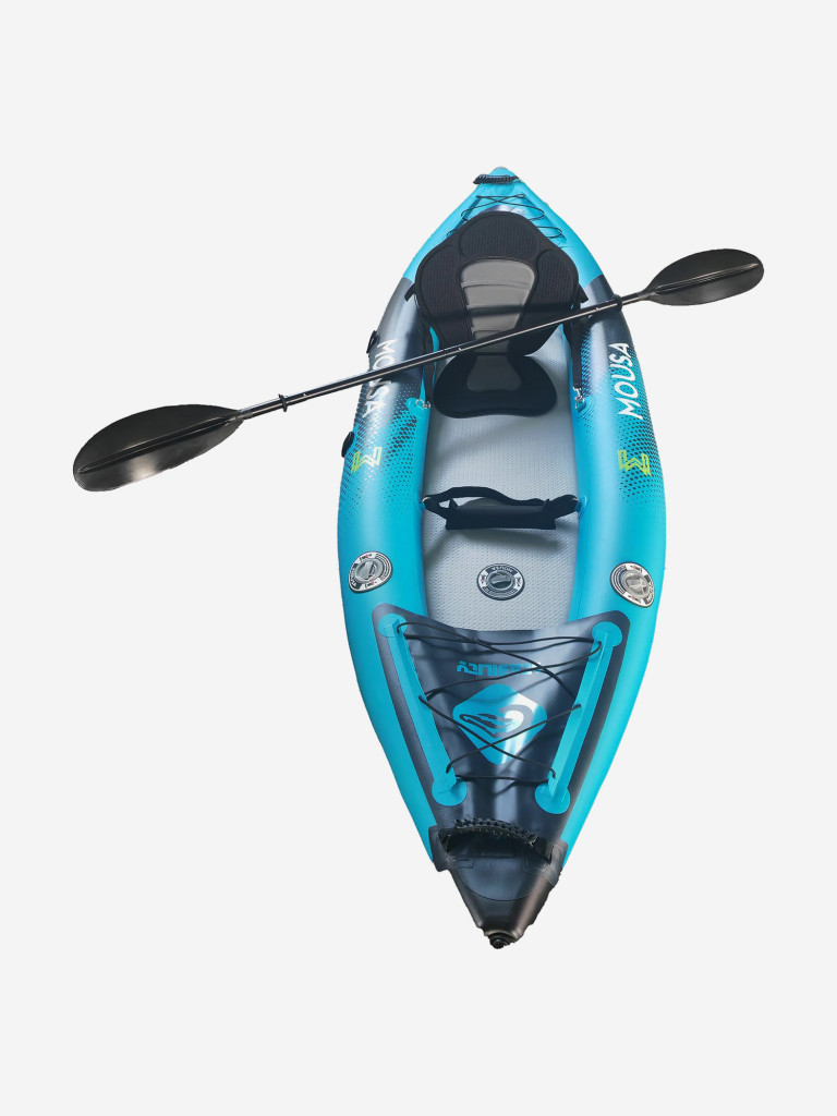 Каяк надувной Mousa Compact 285 см, 1-местный