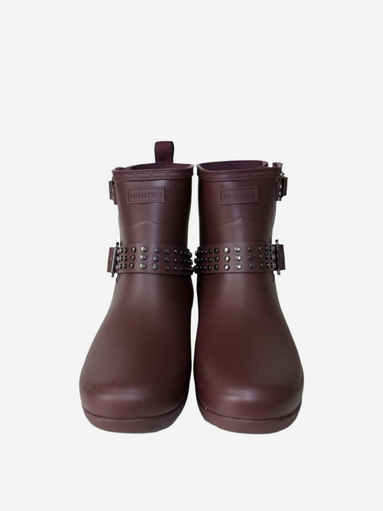 Сапоги резиновые женские короткие HUNTER