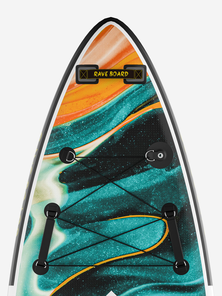 Надувной сапборд Rave Board RB05a Mix (335*83*15) с сидушкой и двойным веслом