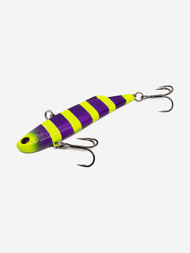 Воблер Mottomo Blade VIB 82S 21g Violet Chartreuse