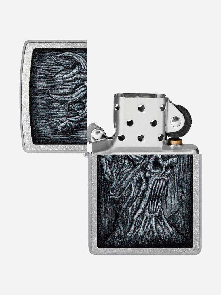 Зажигалка Zippo Evil Tree Street Chrome