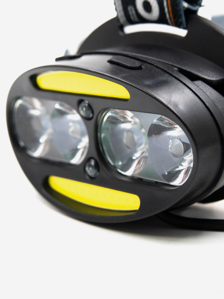 Фонарь налобный Сибирский Следопыт-Радиант, 4 Led + 2 Cob, аккумулятор 220В.