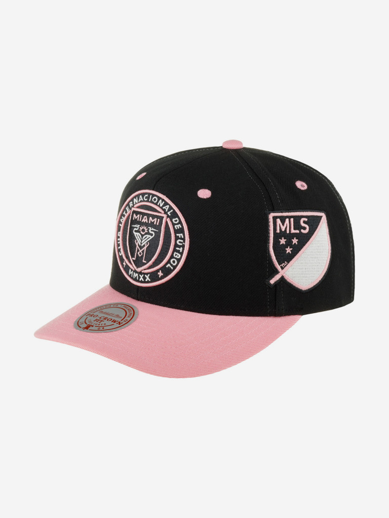 Бейсболка MITCHELL NESS HP7984-IMCBLCK Inter Miami CF MLS (черный)