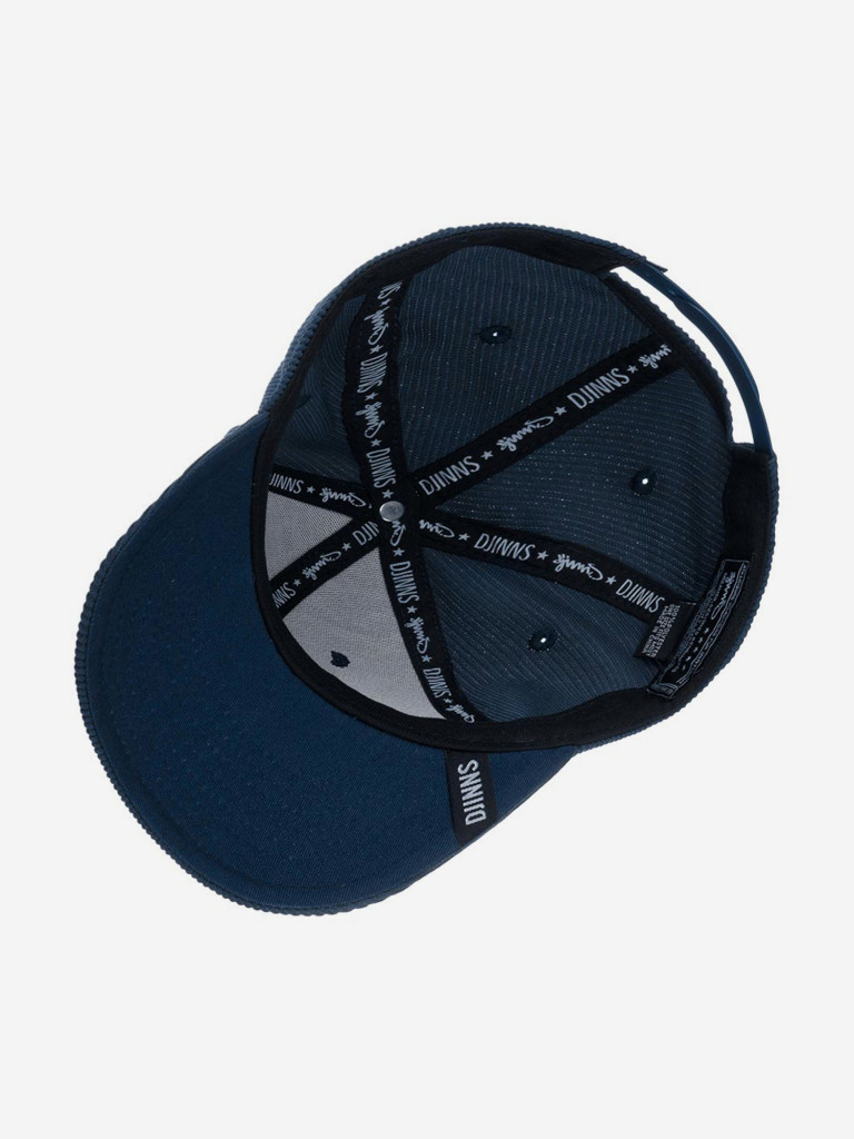 Бейсболка DJINNS 6P TrueFit Cord Mountains (синий)