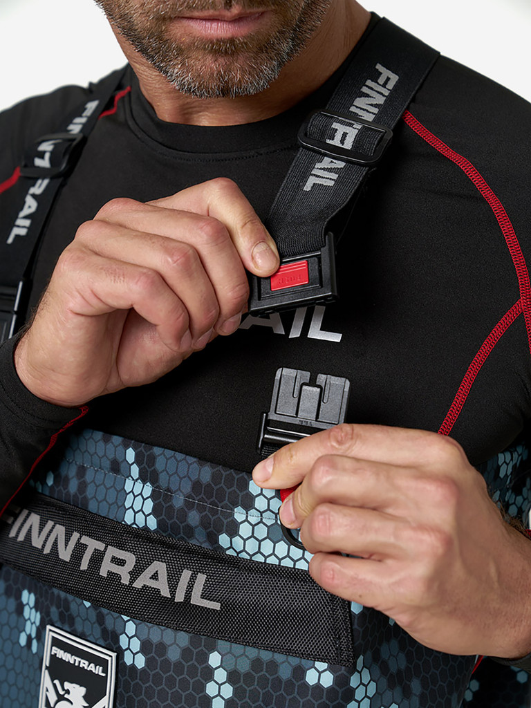 Вейдерсы мужские мембранные FINNTRAIL Enduro BF с сапогом