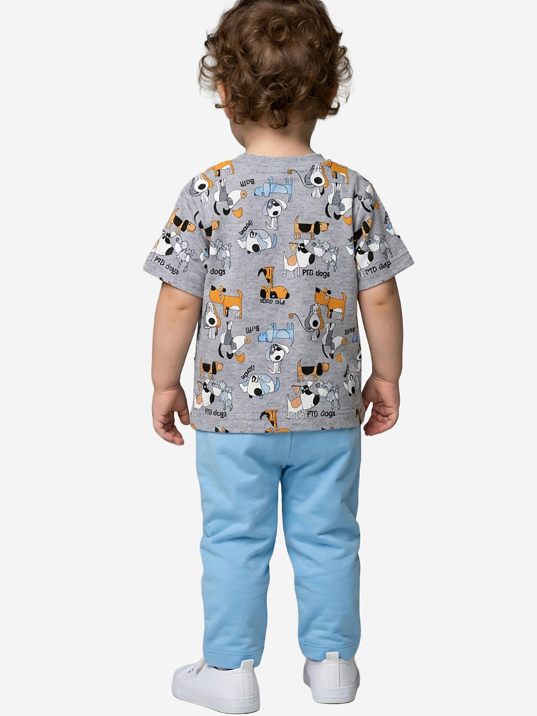 Комплект для мальчиков: футболка, брюки PlayToday