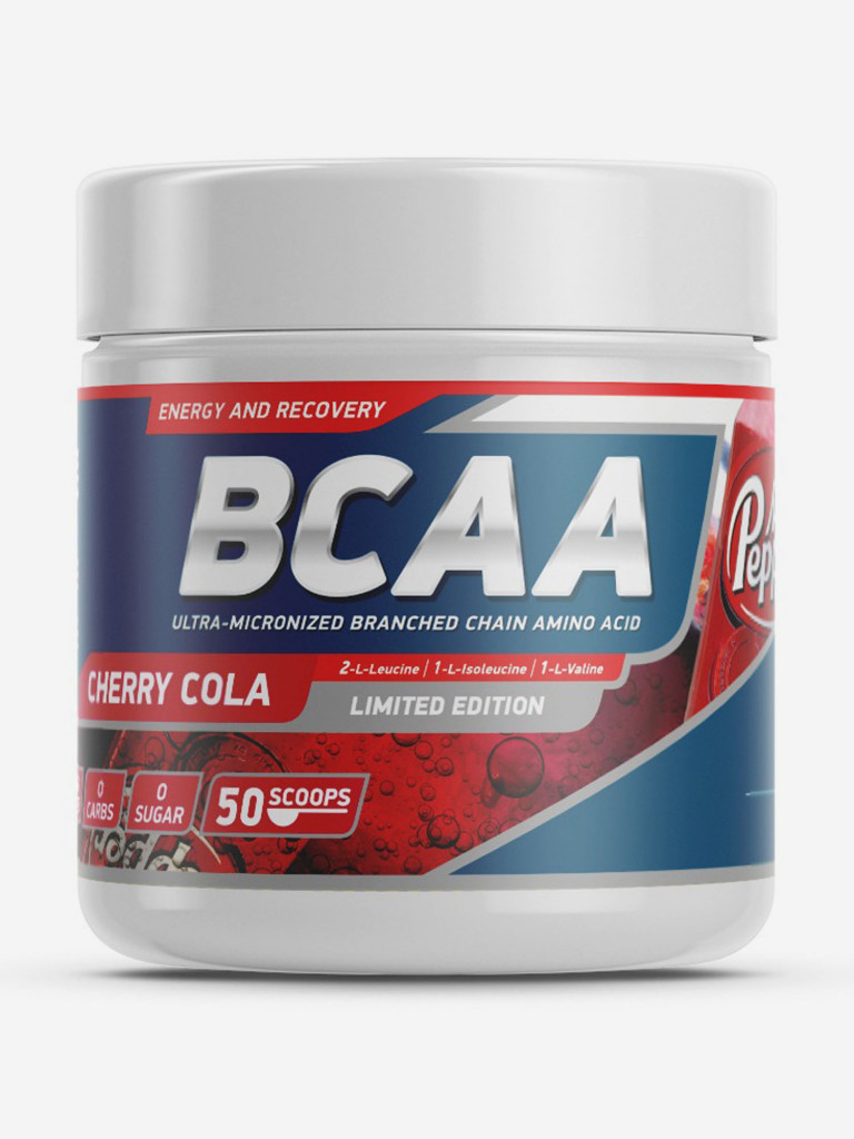 Аминокислоты BCAA 2:1:1 250 g Др.Пеппер Geneticlab Nutrition