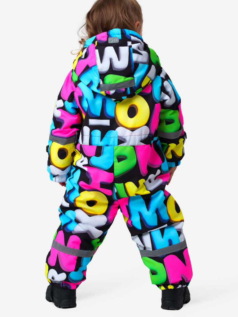 Комбинезон зимний для девочек PlayToday