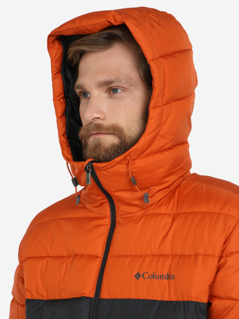 Куртка мужская Columbia Youngberg Insulated Jacket серый/оранжевый цвет