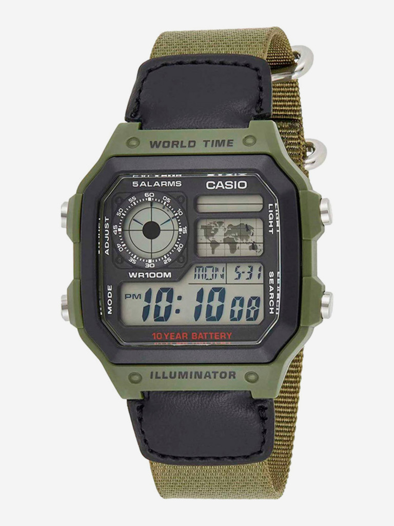 Спортивные часы CASIO ILLUMINATOR AE-1200WHB-3B