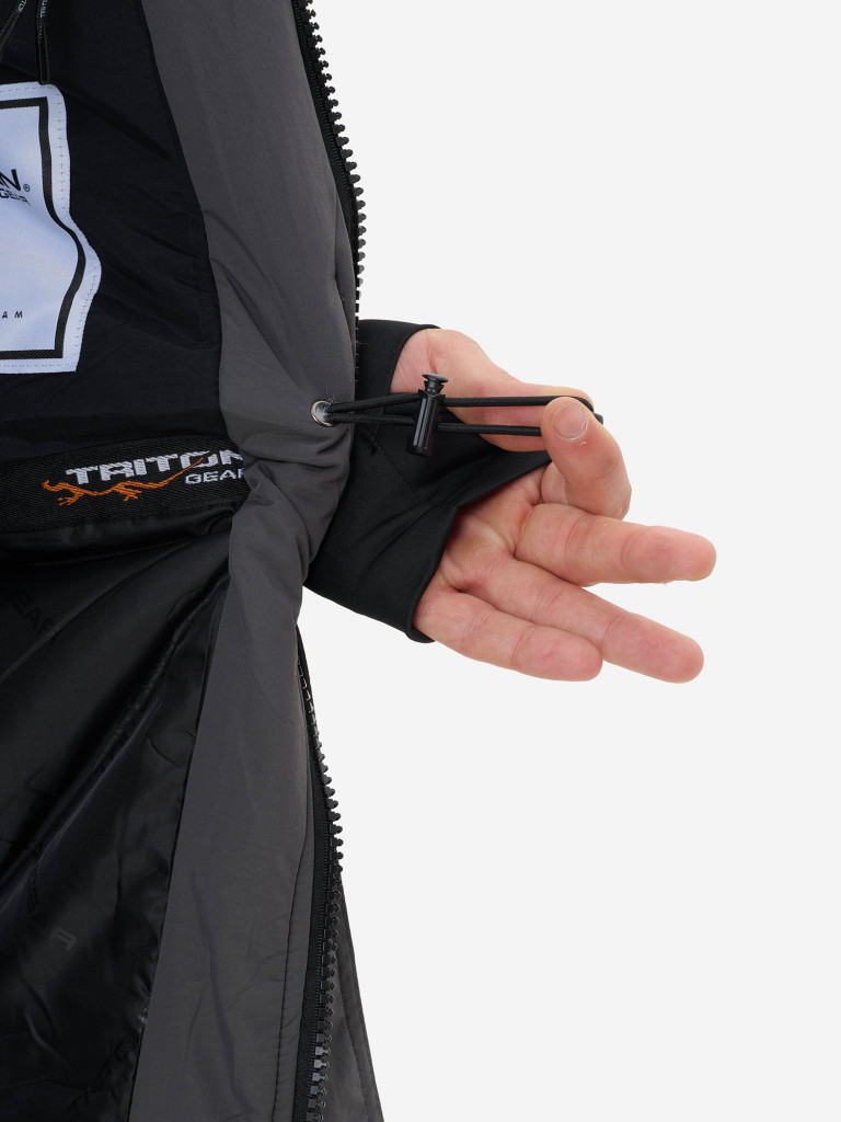 Костюм Tritongear "Солид про" -45 Таслан, Серо-Черный