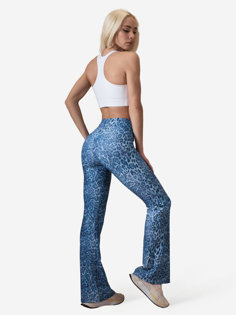 Спортивные штаны женские Barka, брюки клеш женские, с высокой посадкой