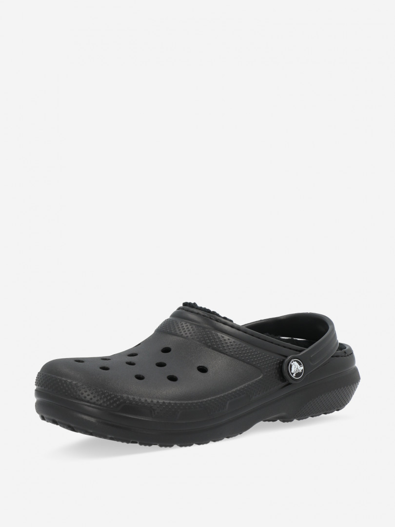 Сабо детские Crocs Classic Lined 31813860299 Черный, размер 36, 37,34, 35,33, 34,31, 32,37, 38,38, 39, фото 1