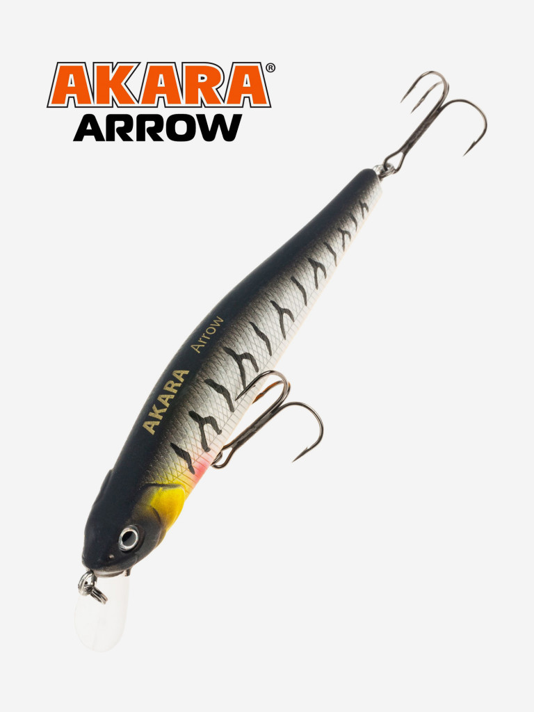 Воблер Akara Arrow 90SP 10 гр. минноу, суспендер. твичинговый, на щуку, судака A109