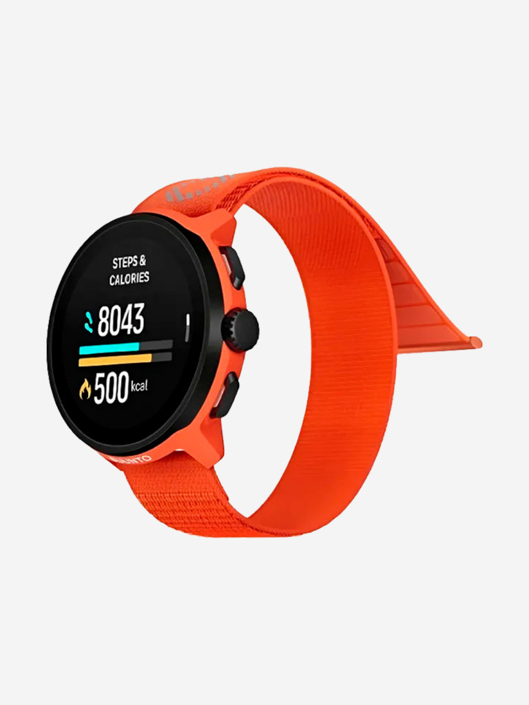Спортивные часы Suunto Run, оранжевые, текстильные