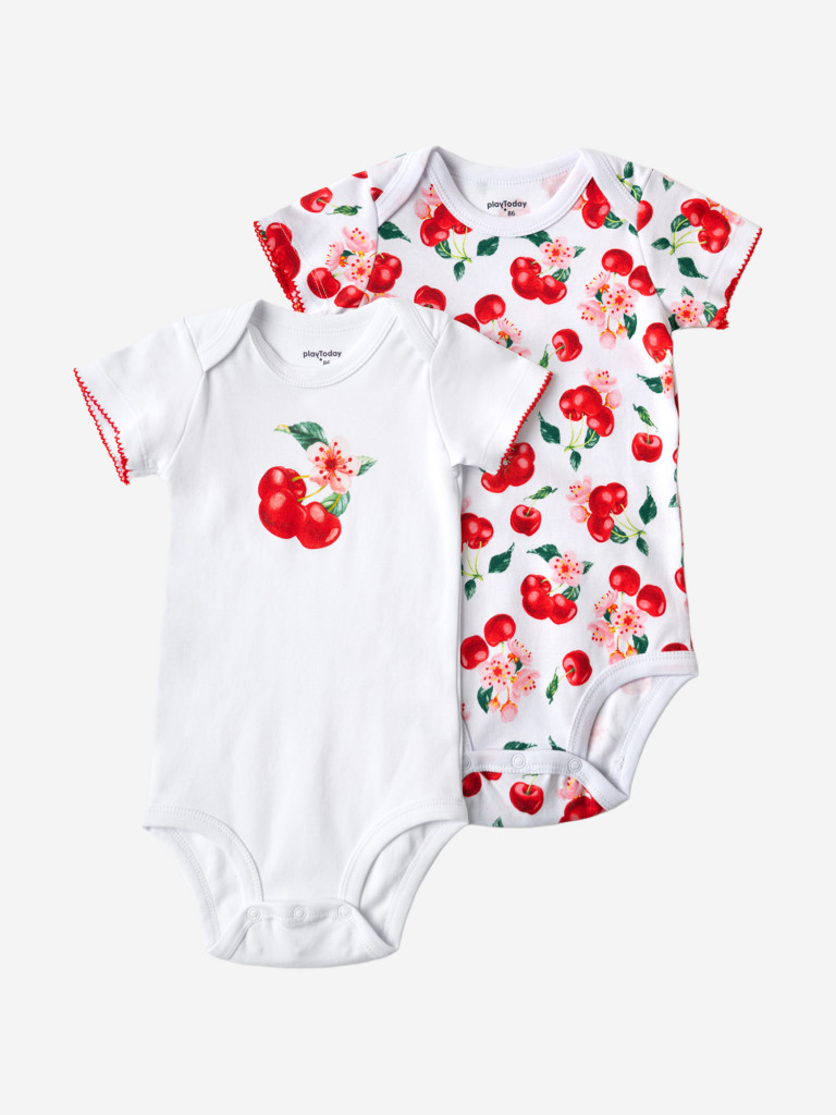Боди для девочек, 2 шт PlayToday