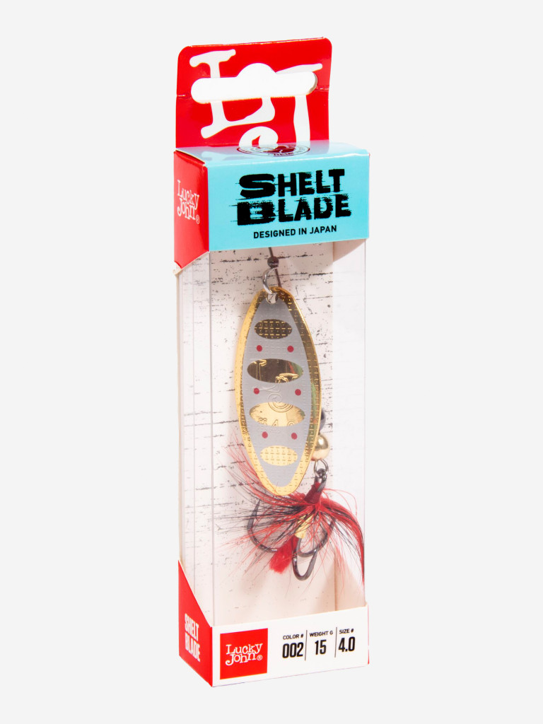Блесна вращающаяся Lucky John SHELT BLADE 4, вертушка LJSB04-002, вес 15 г